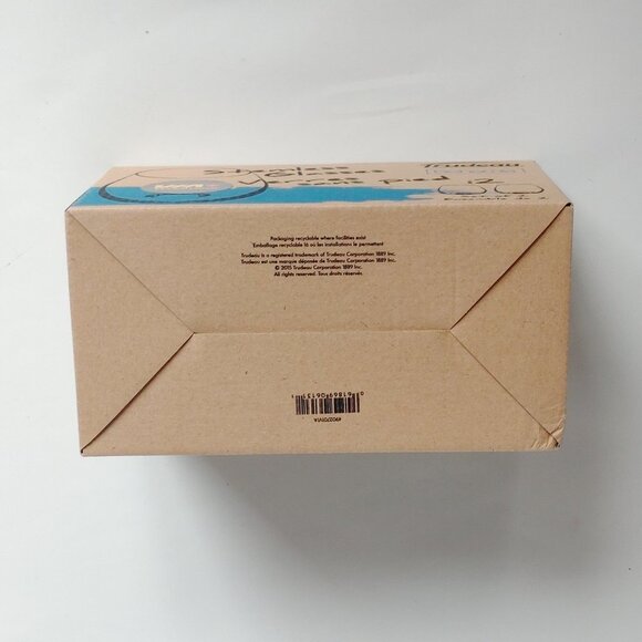 VIA RAIL Stemless Glasses PAIR TRUDEAU Bohemia Set of 2 BNIB European crystallin - Picture 11 of 15